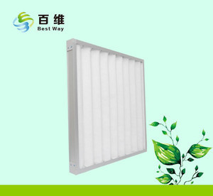 【热销初效过滤器 百维工业初效板式龙骨支架空气过滤器 规格可订】价格_厂家_图片 -